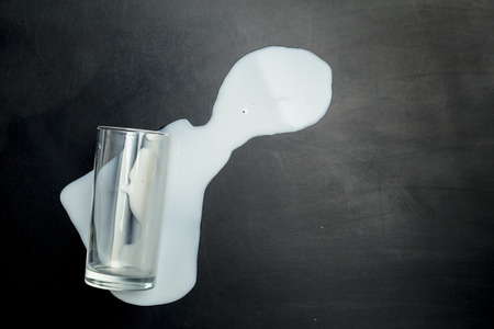 Spilt milkの写真素材