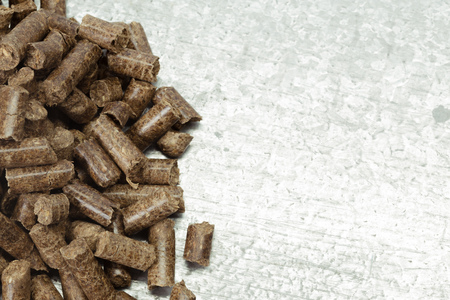 Resource. Pellets on the tableの写真素材