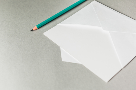 Blank envelopesの写真素材