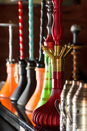 Exotic turkish hookahの写真素材