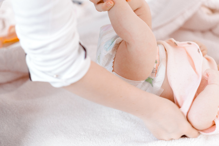 Baby girlの写真素材