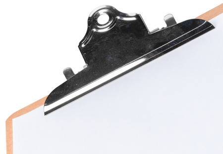 Clipboard, isolated on whiteの写真素材