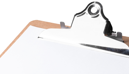 Clipboard, isolated on whiteの写真素材