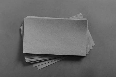 Blank business card mock upの写真素材