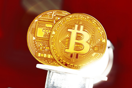 Bitcoin conceptの写真素材
