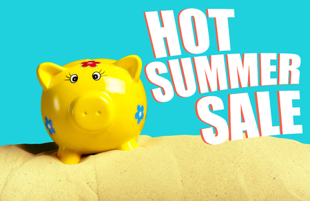 Summer sale special conceptの写真素材