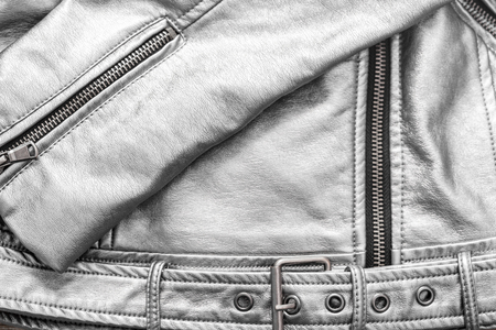 Female leather jacket