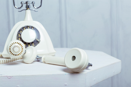 Retro telephoneの写真素材