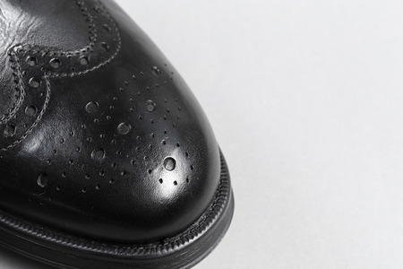 Leather men's shoes