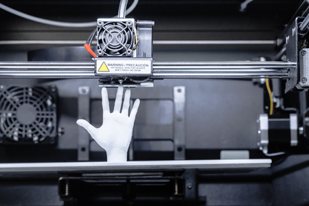 3d printing in progress