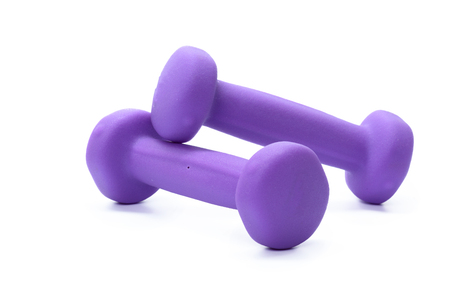 Fitness equipment. Healthy food. dumbbellsの写真素材