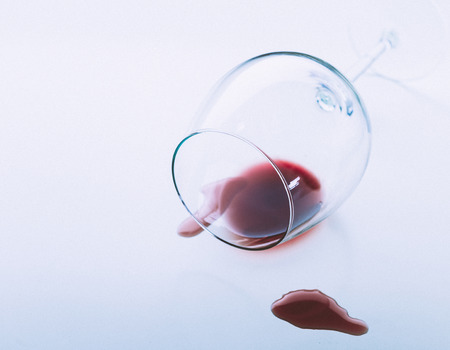 Red Wine Glassの写真素材