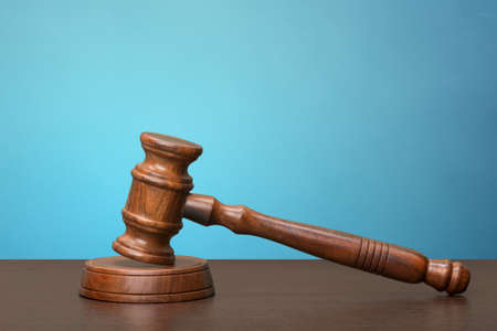 wooden gavelの写真素材