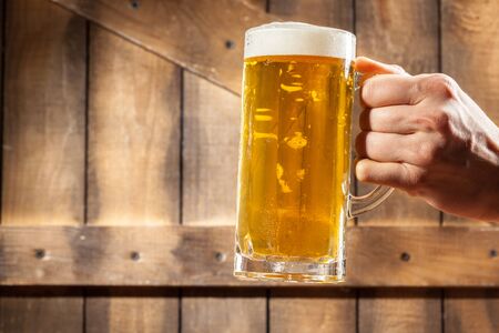 glass of beerの写真素材