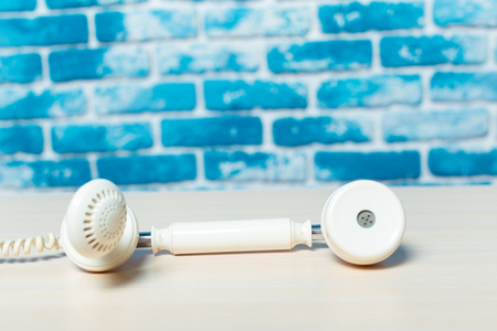 Retro telephoneの写真素材