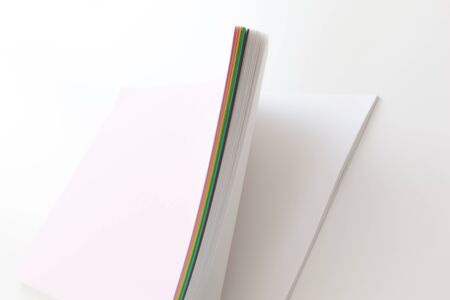 Empty sheet of paper template