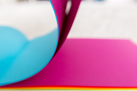 colors papers backgroundの写真素材