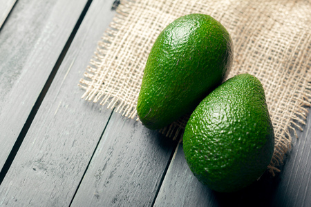 avocado on a wooden background