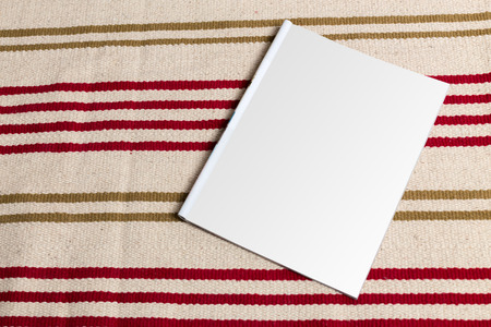 Mock up, photo paper, white sheetの写真素材