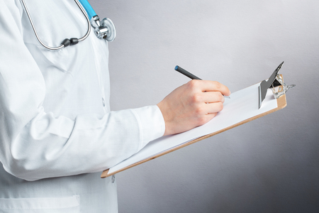 Hands of medical doctorの写真素材