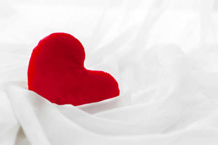 Red heartの写真素材