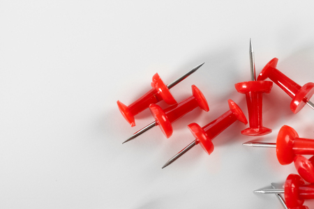 office buttons on a white backgroundの写真素材