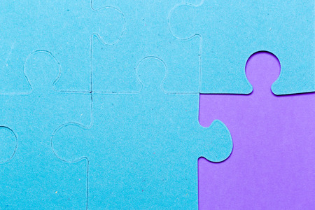 Puzzle conceptの写真素材