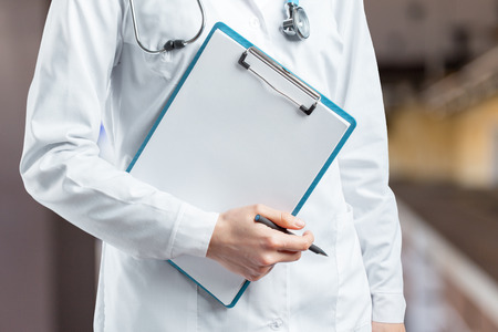 Hands of medical doctorの写真素材