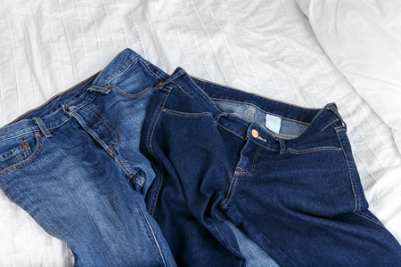 Studio Shot Jeans, Clothing, Denimの写真素材