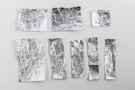 aluminum foil backgroundの写真素材