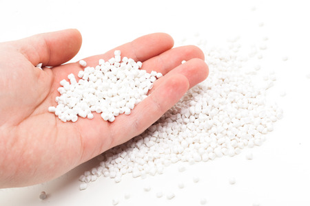 white polymer resinの写真素材