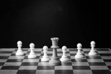 chess gameの写真素材