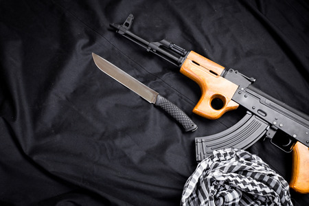 Kit of moder Russia military equipmentの写真素材