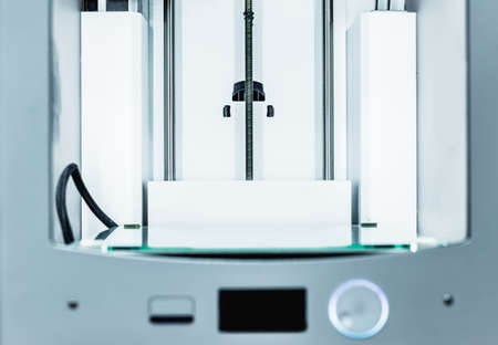 Working 3d printerの写真素材
