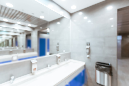 Interior of modern bathroom