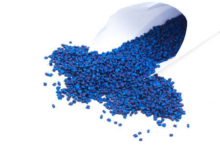 blue synthetic material for plastic industry