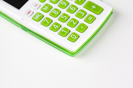 Calculator closeupの写真素材
