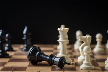 chess gameの写真素材