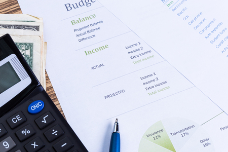 Graphs and Calculatorの写真素材