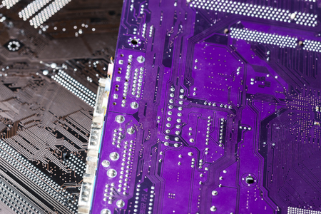 Circuit board backgroundの写真素材