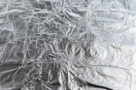 aluminum foil backgroundの写真素材