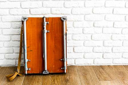 Empty grunge easelの写真素材