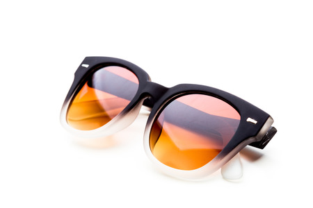 sunglasses isolated on white backgroundの写真素材