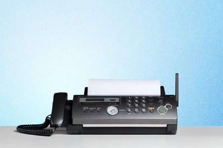 Fax machineの写真素材