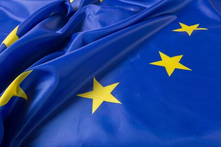 European Union EU Flagの写真素材