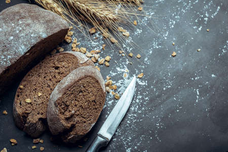 baked breadの写真素材