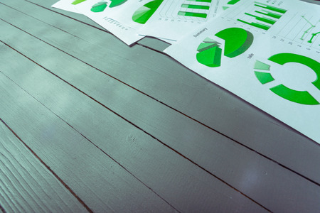 Graphical chart analysisの写真素材