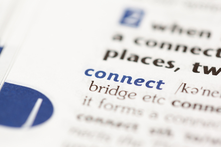 Dictionary definition of wordの写真素材