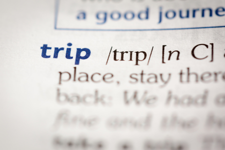 Dictionary definition of wordの写真素材