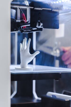 3d printing in progress